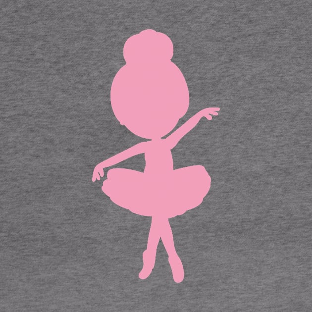 Ballerina Silhouette, Ballet Dancer, Ballet Girl by Jelena Dunčević